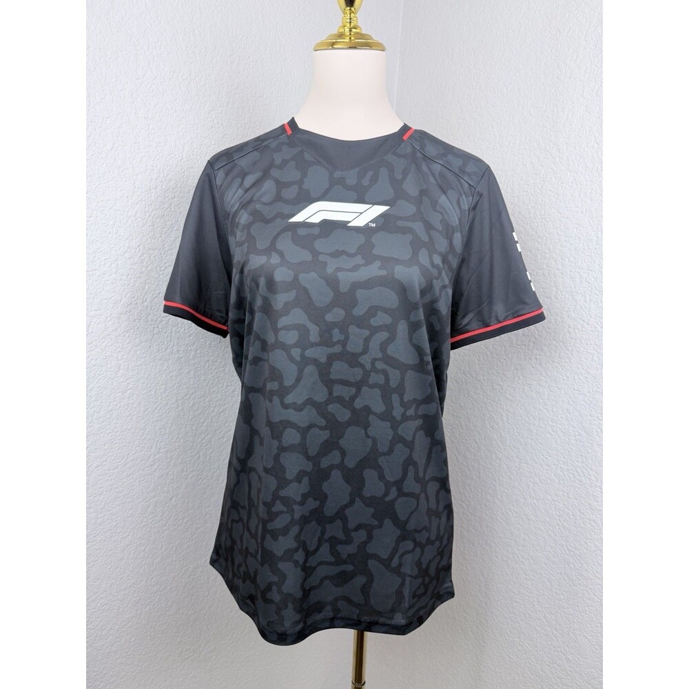 Formula 1 Tech Collection F1 Camo Sports T-Shirt- Black Size Small